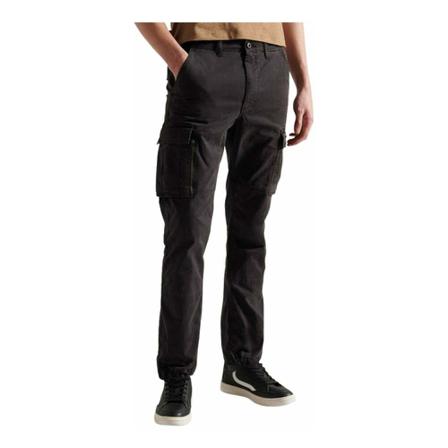 Superdry, Grip recruited pants Zwart, Heren, Maat:W31