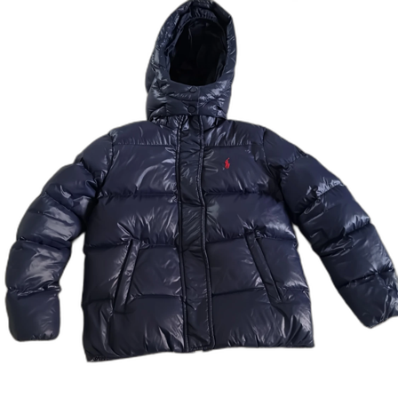 Mörkblå pufferjacka Polo Ralph Lauren