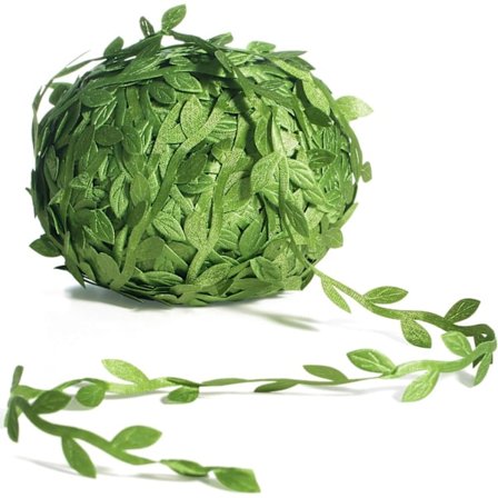 265 jalkaa Lehti Nauha, Teko-Viiniköynnösten Lehdet Nauha Trimmi Nauha Villi Dschungel Kasvillisuus Vauvakutsuille Juhliin Hää