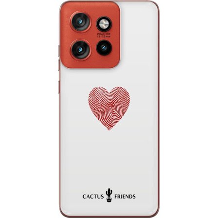 Yhteensopiva Puhelinkuori Motorola Motorola Edge 50 Neo Cactus and Friends - Fingerprint Love