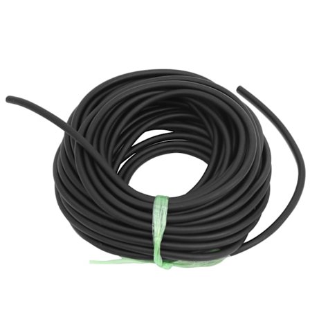 A1842 10 Meter Latex Slange Elastisk Bånd Naturlig Latex Slange Utendørs Jaktutstyr Svart