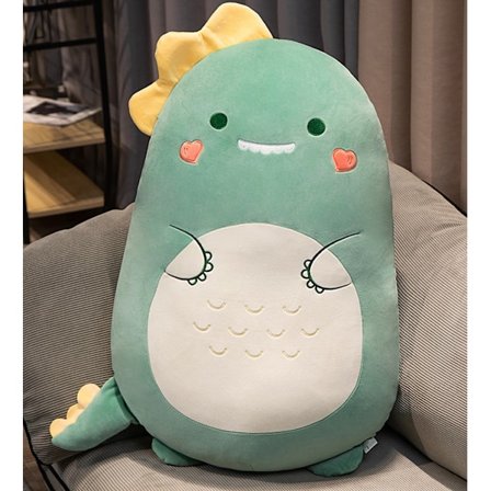 45 cm Squishmallows bamse leketøy Dyr Kawaii myk stor pute Dinosaur Dinosaur