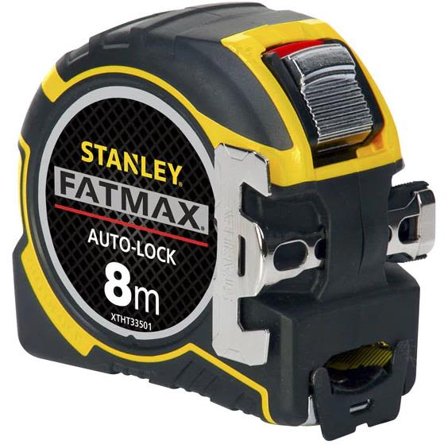 STANLEY FatMax AutoLock Målebånd metrisk 8 meter, Måleinstrument