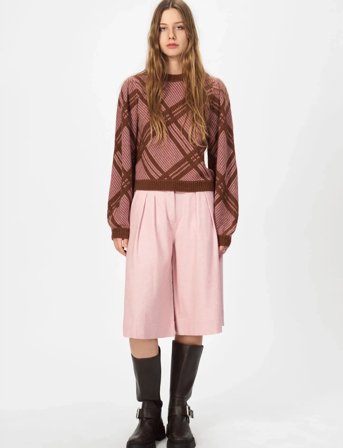 nué notes Vienna Crewneck - Pink - XL