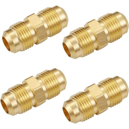 4 STK Pipe Flare Fitting Union Connector Gassadapter