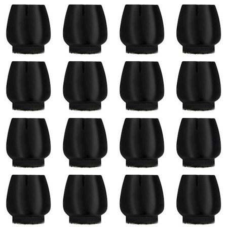 16x Lattiasuojat Tuolin Jalkoihin - Silikonia