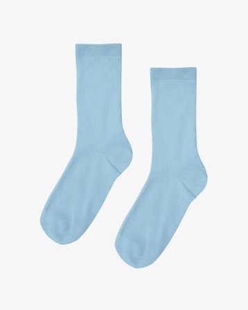 Women Classic Organic Sock - Seaside Blue