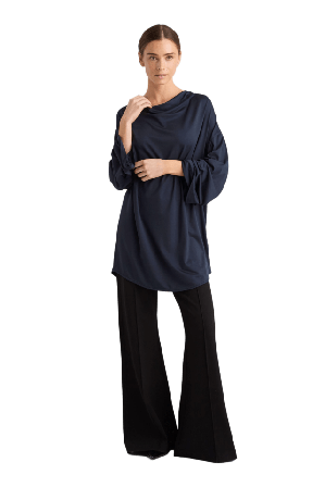 Residus Gennova Top - Midnight T-shirts & toppar Dam Blå L