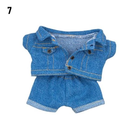 10 cm Dockkläder Modejacka i bomull 7 7