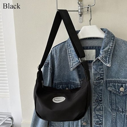 Axelväskor Messenger Bag SVART