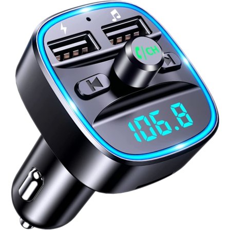 Bluetooth Bil, Bluetooth 5.0 FM Transmitter Radio Adapter Wirele