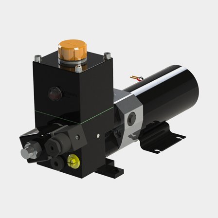 Unité motrice pour pilote automatique Hy-Prodrive PR+ RU 08 Reversing DC Hydraulic Power Unit with reservoir and clutch, pompe hydraulique réversible,