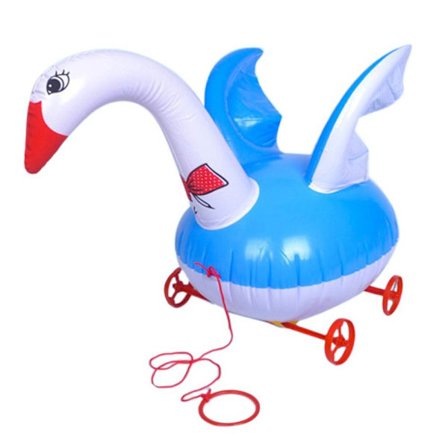 Eläinvaunun kaapeli puhallettava lelu SWAN SWAN