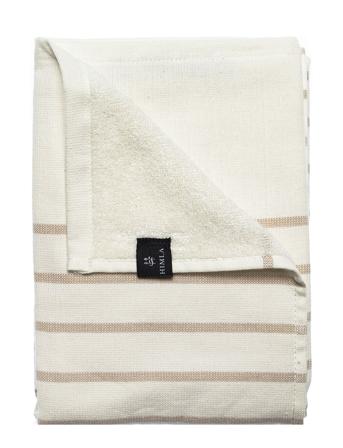 Habit Towel Home Textiles Bathroom Textiles Towels & Bath Towels Bath Towels Creme Himla*Betinget Tilbud