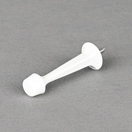 2 Stk Gummi Dørstopper Veggbeskytter HVIT HVIT