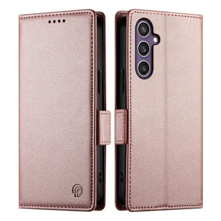 Samsung Galaxy S25 Plus Plånboksfodral - Roséguld