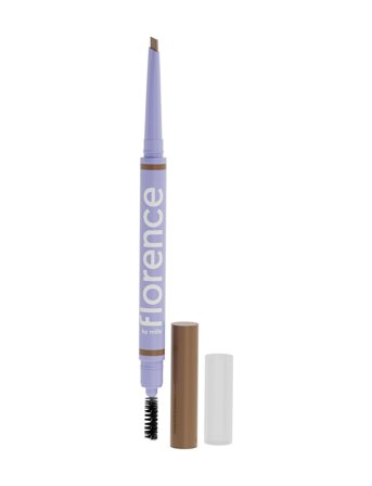 Florence By Mills Tint N Tame Eyebrow Pencil With Spoolie - Brown - 0.2 ml