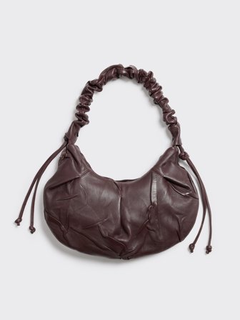 Holzweiler Leni Slouchy Leather Cocoon Bag - Burgundy - Women's - One size