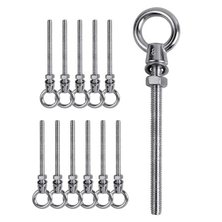 Silmäpultti - M8 x 80 mm Silmäpultti - M8 Nosto-rengas - 304 Ruostumaton Teräs