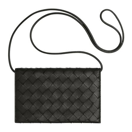 Bottega Veneta, Shoulder Bags Czarny, Kobieta, Rozmiar: ONE Size