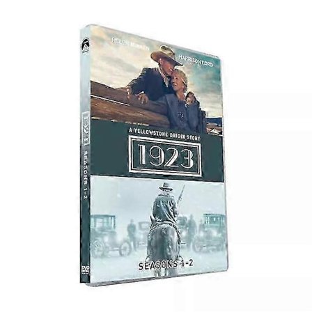 2025 Nyt Bokssæt 1923A Yellowstone Oprindelseshistorie Sæson 1-2 DVD 5-Disc Engelsk