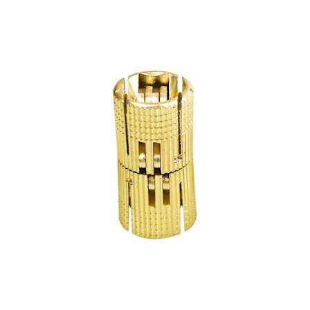 4-pak skjulte messing cylinderhængsler cylindriske usynlige skjulte møbelhængsler(8mm)