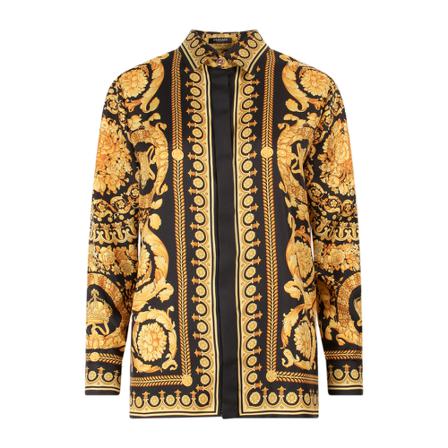 Versace Shirts , Zwart , Dames , Maat: M