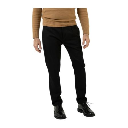 Stimm, Straight Trousers Zwart, Heren, Maat:XS