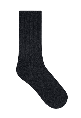 BleuForêt Alpacka socka Sockor Dam Svart 36/40
