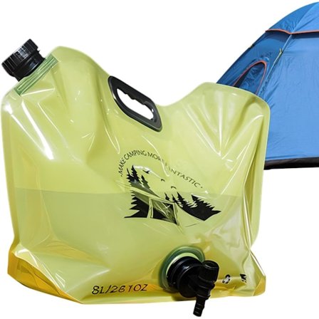 Vesisäiliö - Vesisäiliö hanalla | Suuri, tiivis vesisäiliö, kannettava vesipussi, kokoontaitettava vesisäiliö