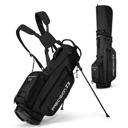 PGM golfbag - kevyt nailon kantolaukku jalustalla varustettuna