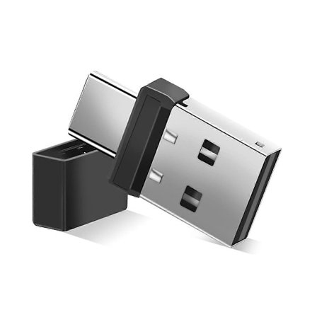 USB och Type C 2 i 1 Mus Jiggler USB Mover Odetekterbar Automatisk Mus Skakare Vicka för Laptop