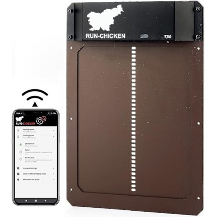 Automatic Chicken Coop Door with Battery and Light Detection -AD4-