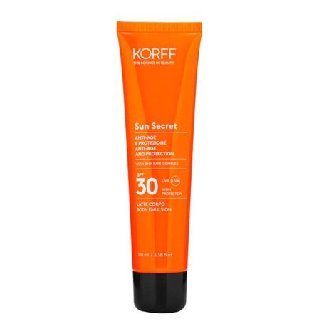 Korff Sun Secret Latte Solare Protettivo/Anti-age Corpo 100ml