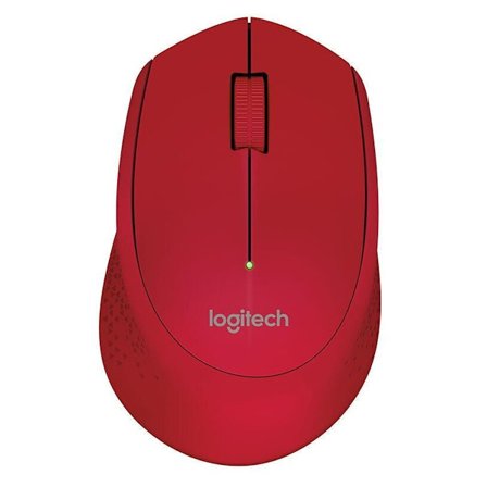LOGITECH M280 RÖD TRÅDLÖS USB 1000 DPI KONTORSMUS MED USB-1000 DPI PÅ HÖGERKANTEN