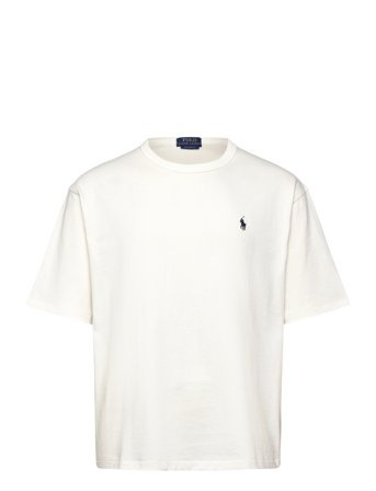 Polo Ralph Lauren Relaxed Fit Logo Jersey T-Shirt - Cream - M