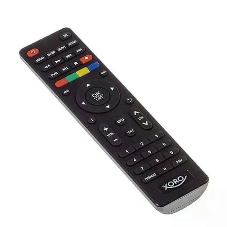 Uusi alkuperäinen kaukosäädin Xoro Digital SAT HDReceiver HRT 8730 HRT 8772 HRK 7672 [DB] -vastaanottimelle