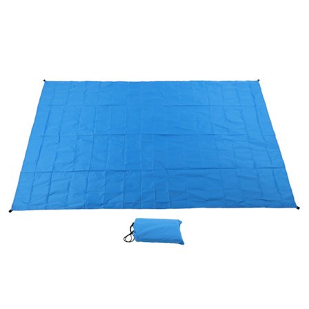 Utendørs piknikmatte vanntett 90x55in Bærbar Camping Handy Matte for utendørs piknik Camping Blå