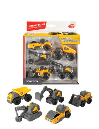 Dickie Toys | Volvo - Construction 5 Pack | ONE SIZE