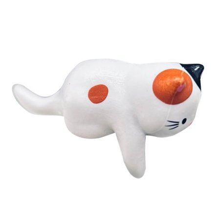 Sjov Gurrende Killing til Akvariums Glasvæg Hængende Landskab Sødt Kat C