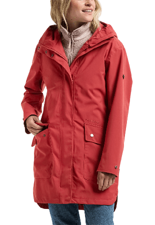 Didriksons Gwen Parka Jackor Dam Röd 46