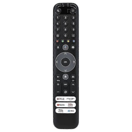 RC833 GUB1 Fjärrkontroll för TCL 50-75 " C645/C745/C845 4K Smart TV