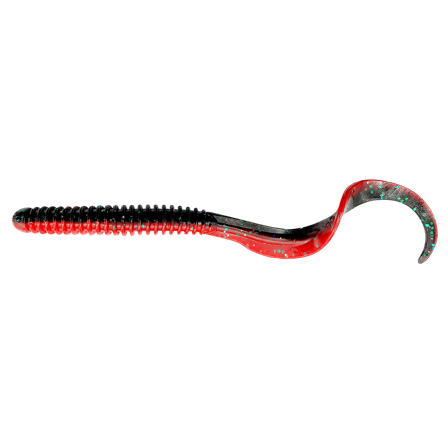 Savage Gear Rib Worm 9cm 3g 10-pack Red N Black