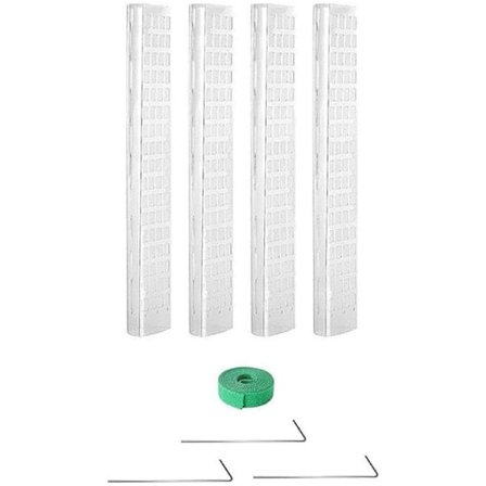 4 st Moss Pinne för Klätterväxter 61 cm Växtstöd Pinne Växt