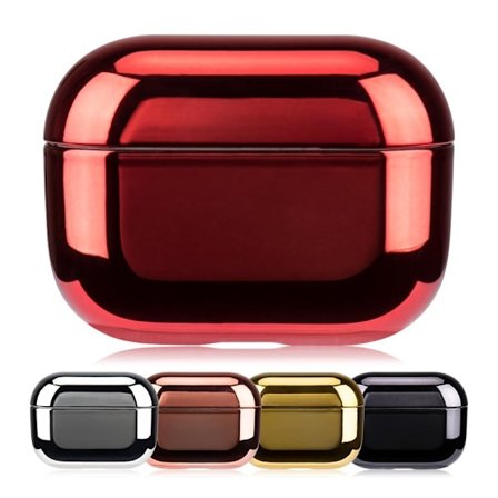2x Punainen sähkölevykotelo Apple Airpods PRO