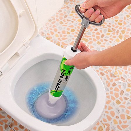 Drain Buster Toilet Air Plunger - Kraftig afløbsplunger Type Su