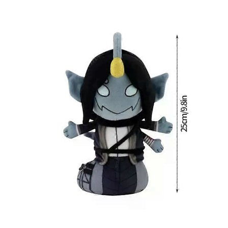 25 cm Pressure Sebastian Solace Plys Sød Plysdukke Legetøjsgave Tegneseriestil Børns Kludedukke Dukke