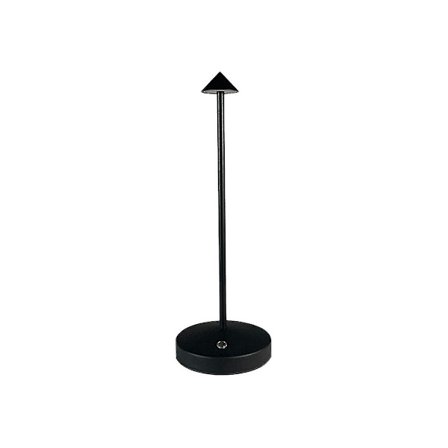 1800mah Uppladdningsbar LED-bordslampa Modern Touch Justering Bordslampa För Sovrum Restaurang Dekoration Ljus Svart