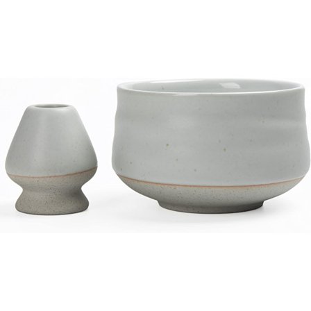 Matcha visp og bolle & vispholder, Chasen-holder, Matcha-boller kopper håndtak blandingsstativ, Match-sikt visp håndlaget børste