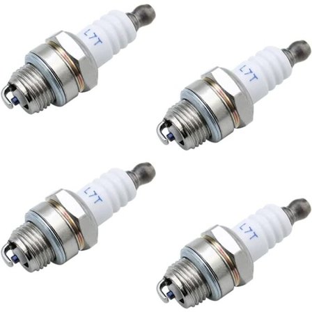 4 kpl L7T Sytytystulpat Universaali Vaihto l7t Sytytystulppa Moottorisahan Sytytystulpan Vaihto Ruohonleikkuriin 2-Tahtimoottoreihin